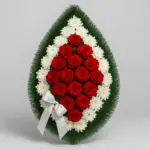 Coroană Funerară Personalizată – Model „Eterna Amintire”